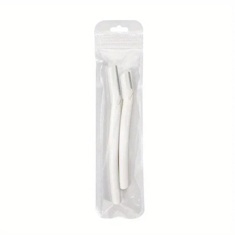 Stainless Steel Eyebrow Trimmer Set