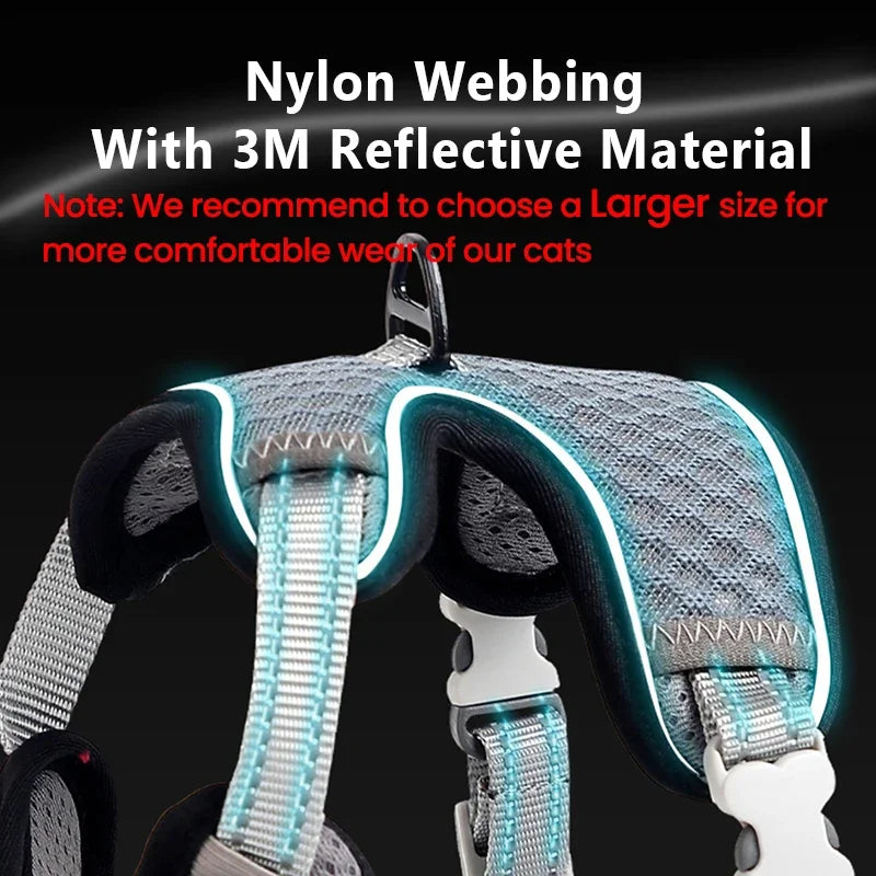 ATUBAN Escape-Proof Cat Harness
