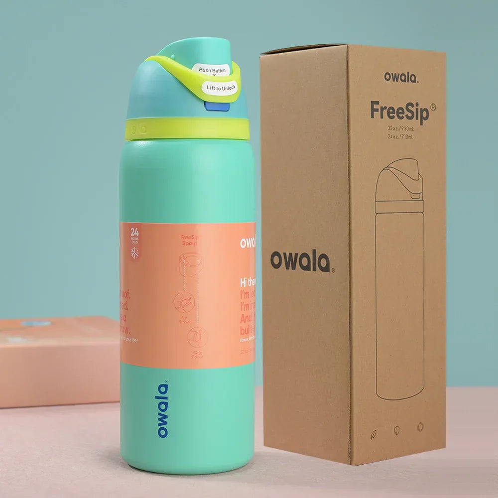 Owala Pink FreeSip Water Bottle