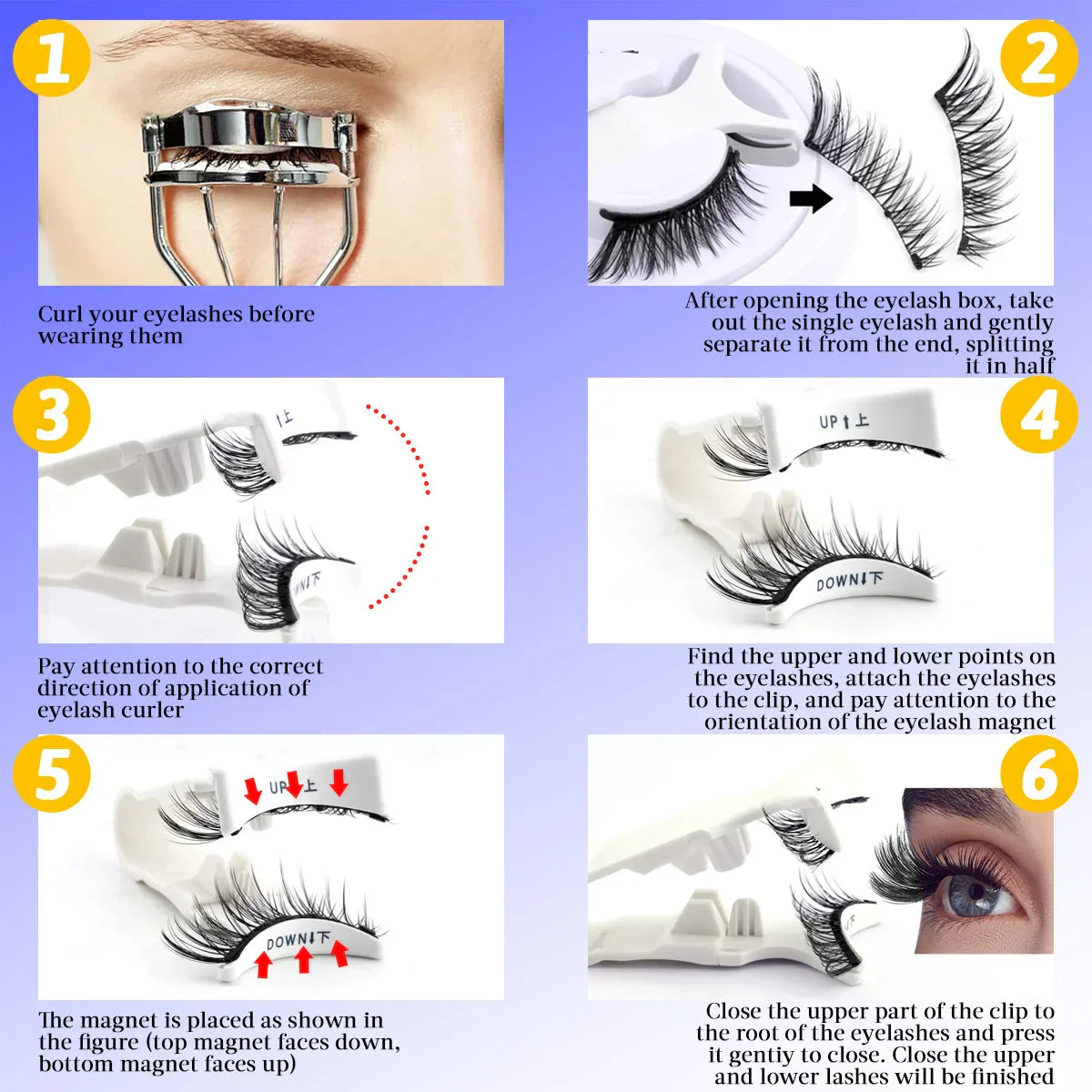 3D Mink Magnetic Eyelashes