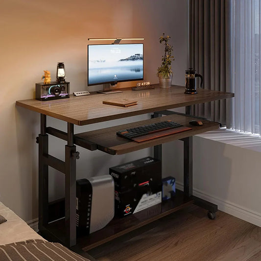 YQXH Mobile Adjustable Wooden Desk