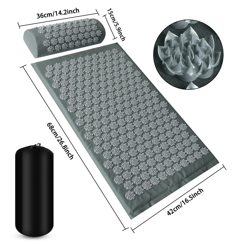 Shiatsu Acupressure Massage Yoga Mat