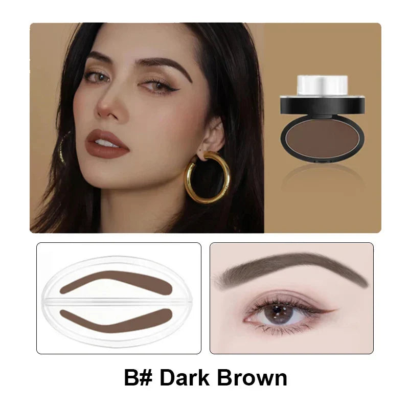 Eyebrow Powder Stamp Tint Kit