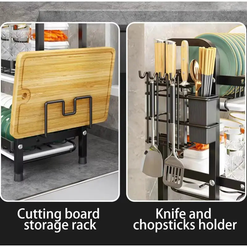 2-Tier Dish Drying Rack