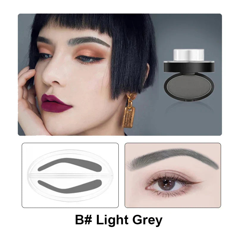 Eyebrow Powder Stamp Tint Kit