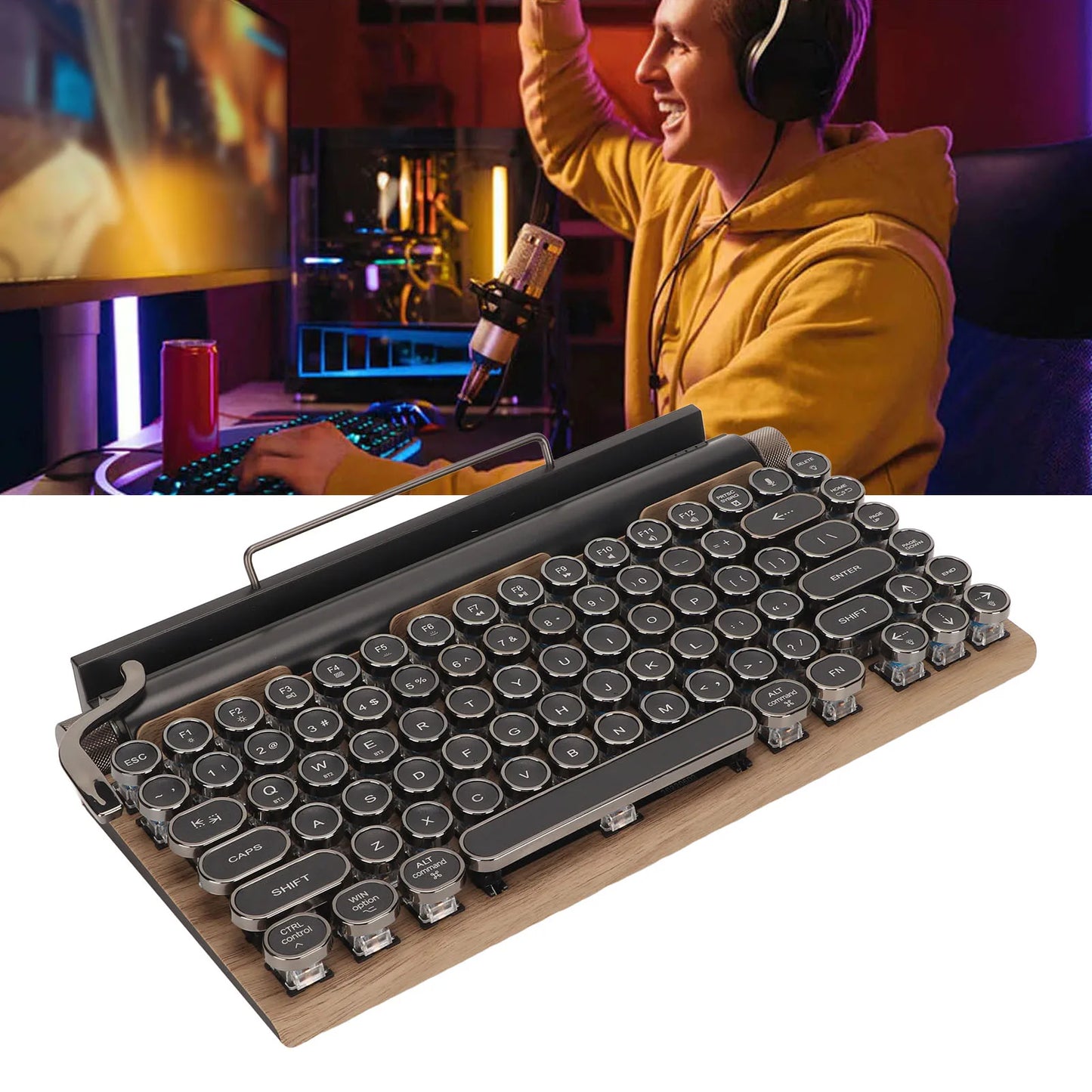 VBESTLIFE Ergonomic Wireless Bluetooth Mouse