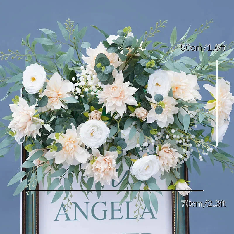 Floor Road Lead Flower Decor