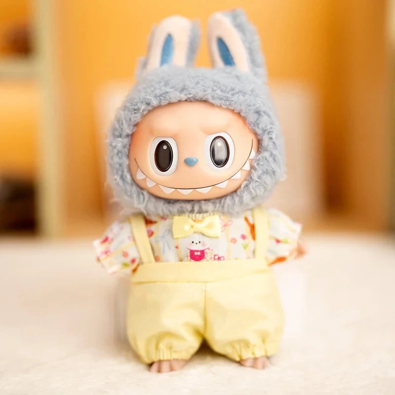 Yoocour Labubu Yellow Cartoon Outfit Set