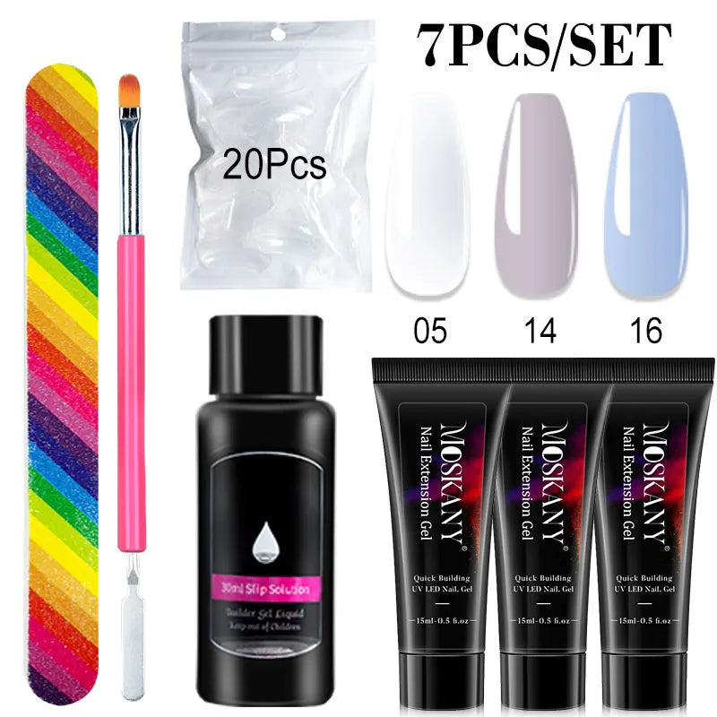 Poly Nail Gel Set Kit