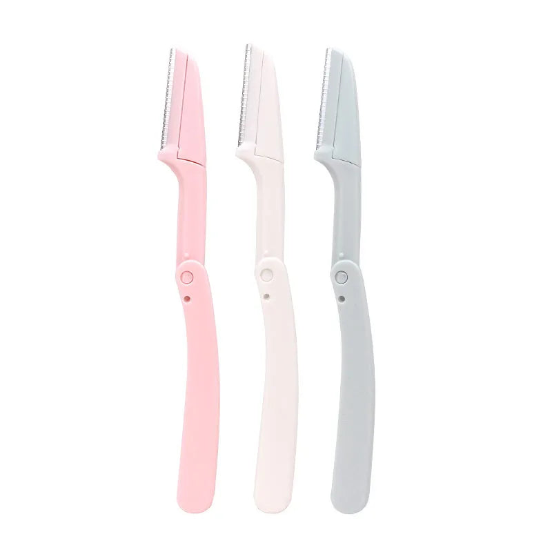 3pcs Foldable Eyebrow Grooming Set