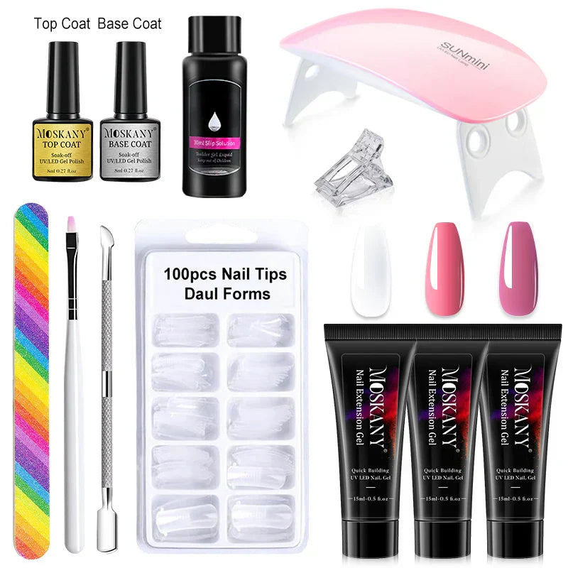 Poly Nail Gel Set Kit