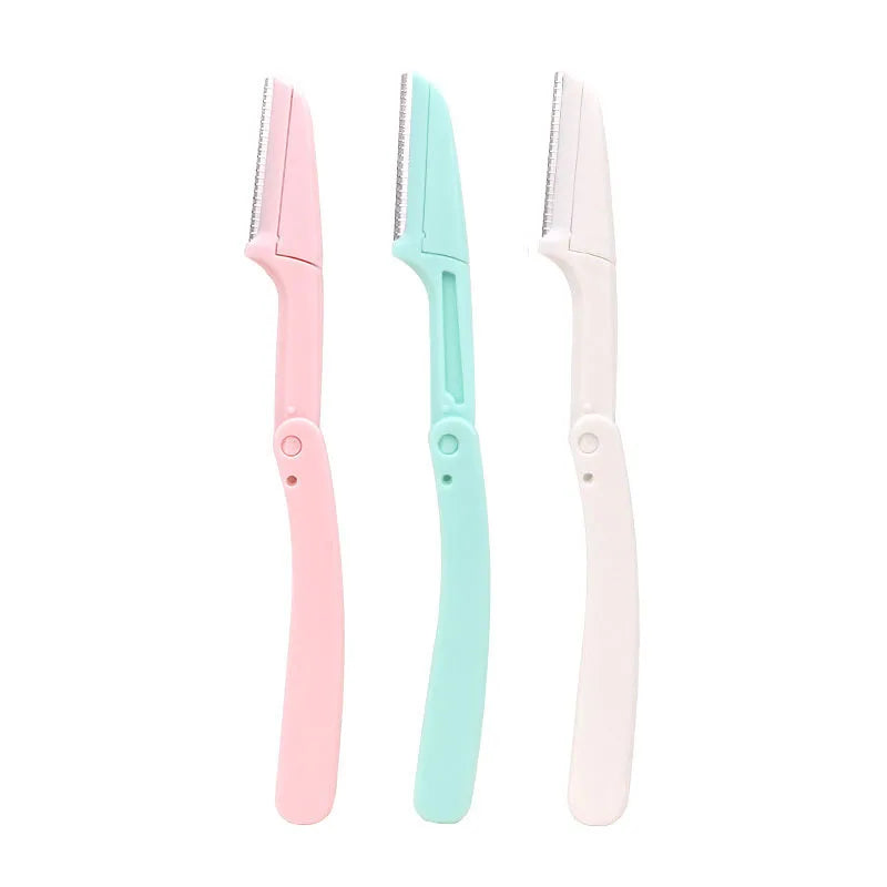 3pcs Foldable Eyebrow Grooming Set