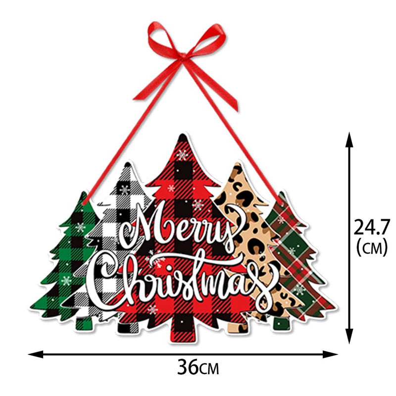 Merry Christmas Door Hanging Ornament