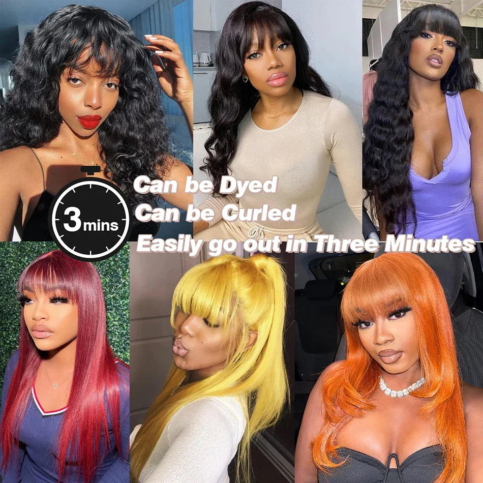 Wiggogo Straight Lace Hair Wig