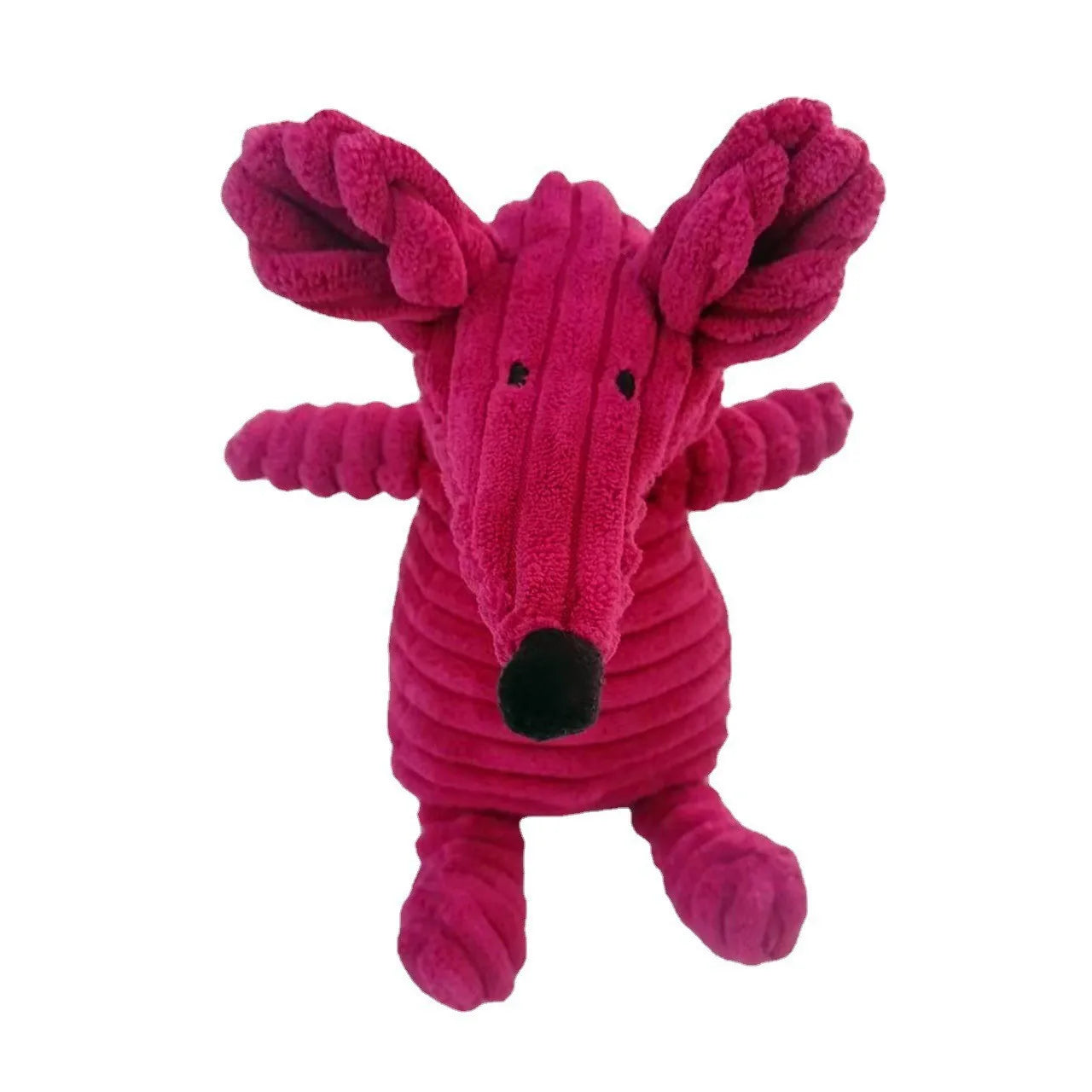 YOUSE Corduroy Donkey Dog Chew Toy