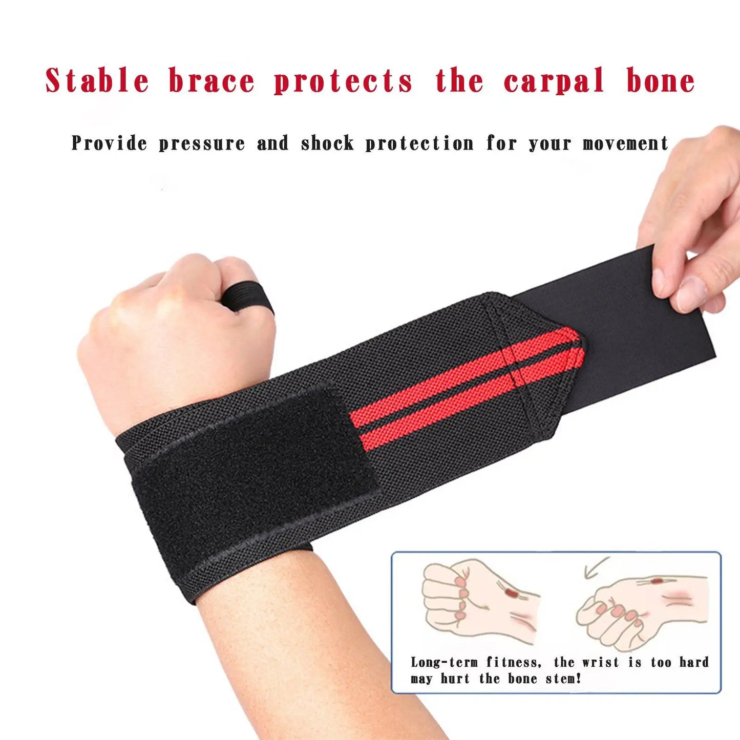SAVIHAHA Elastic Wrist Support Strap