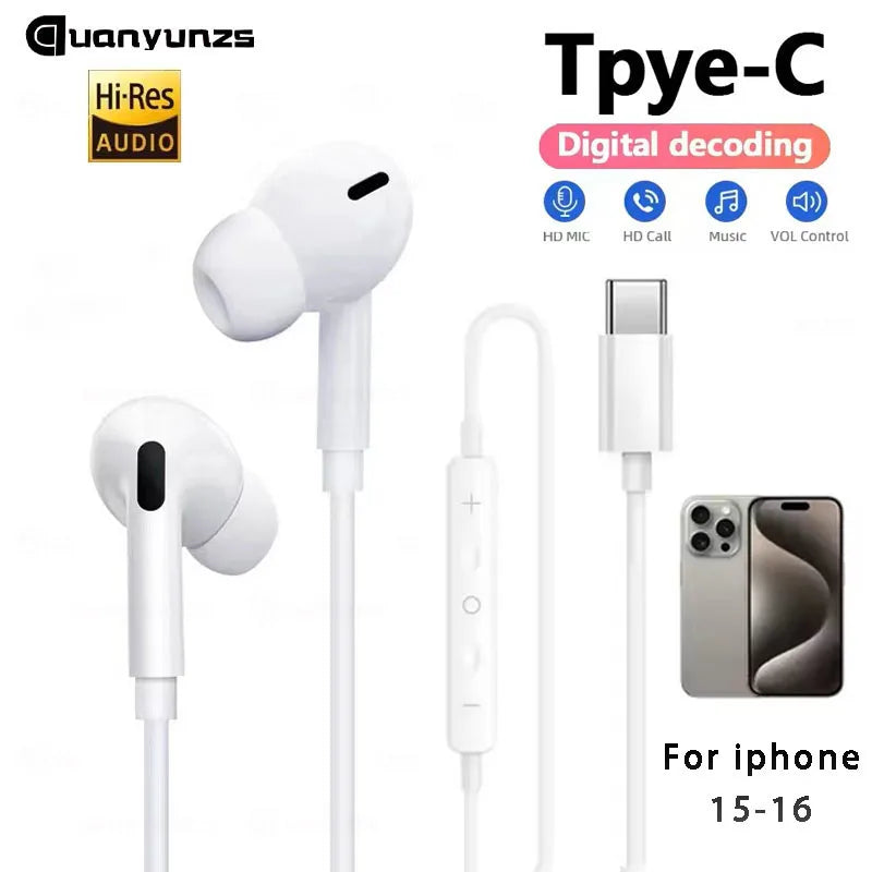 Original Wired Headphones for iPhone