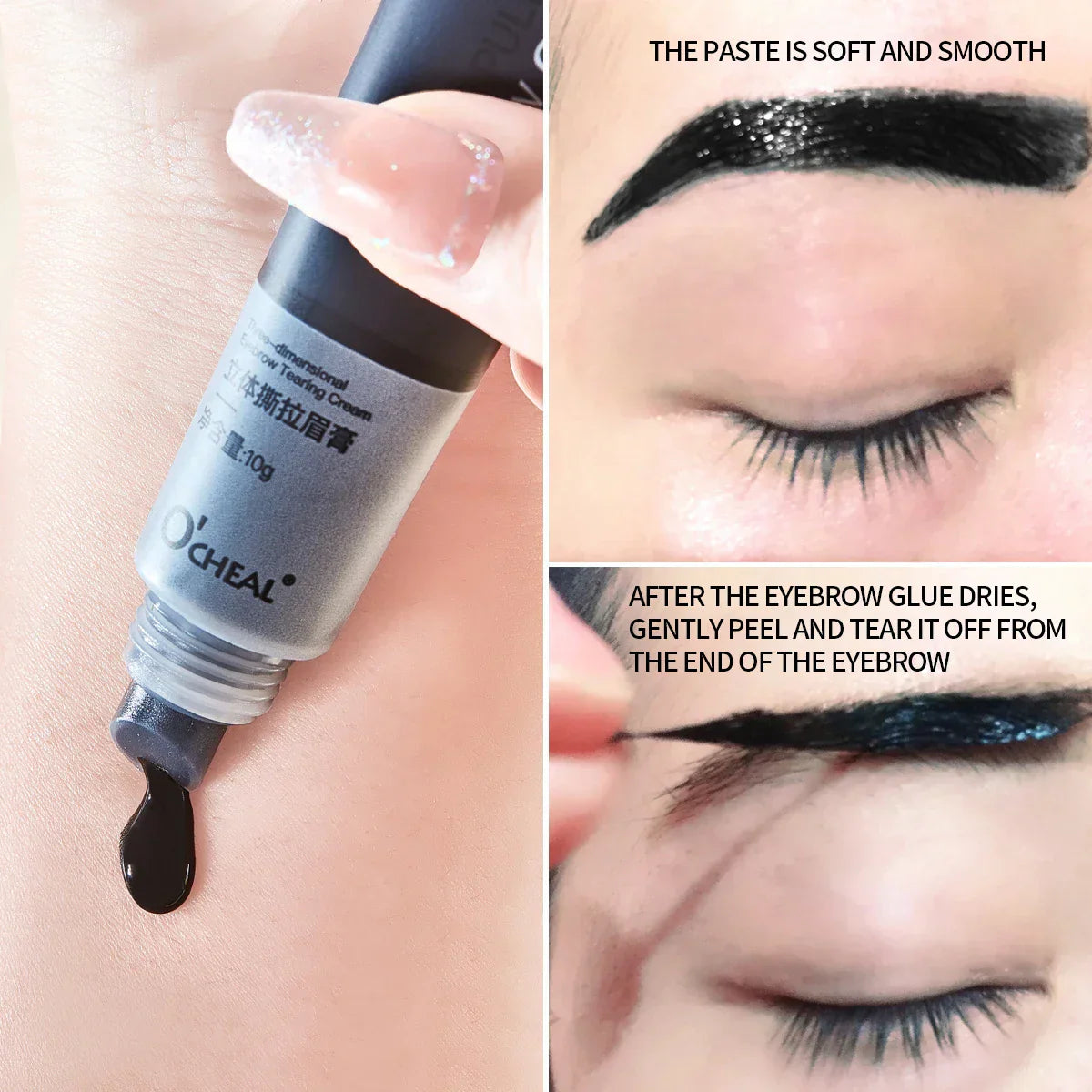 Waterproof Peel-Off Eyebrow Gel
