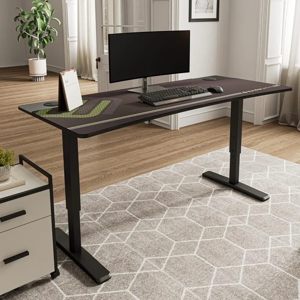 ANGDUO 63-Inch Adjustable Gaming Desk
