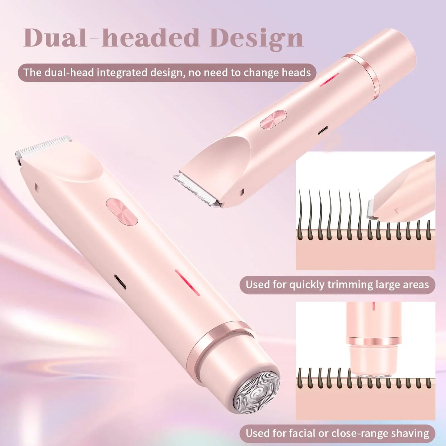 Waterproof Electric Shaver for Women