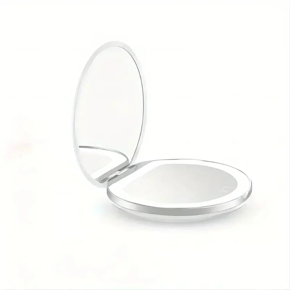 Compact LED Makeup Mirror