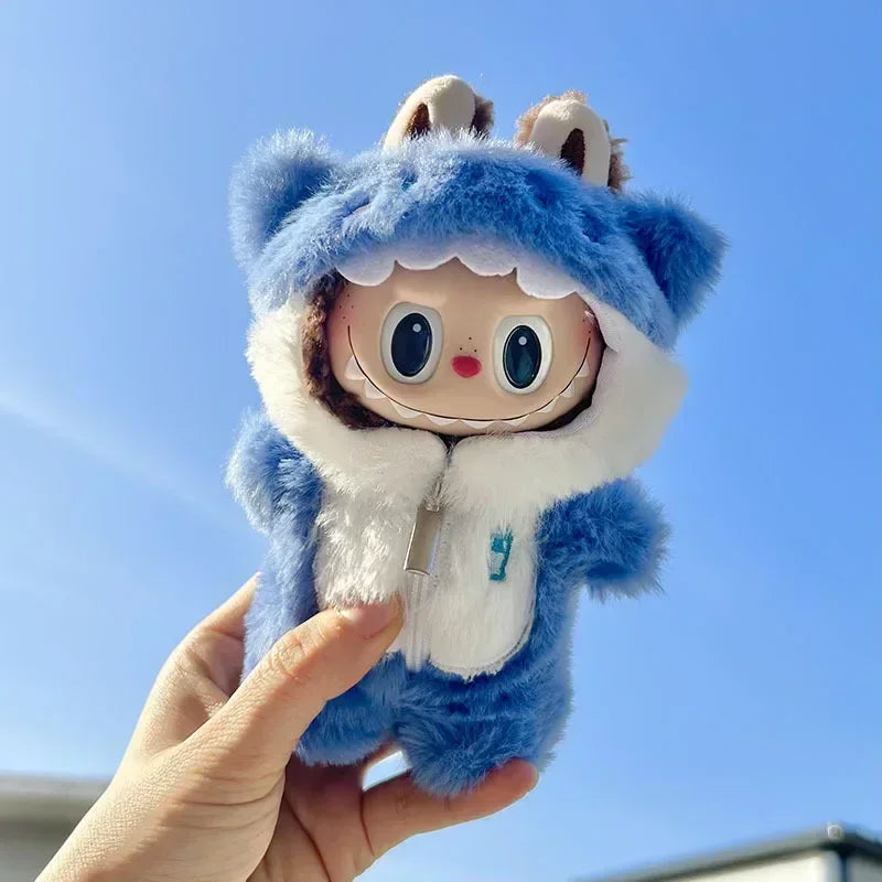 17cm Labubu Hoodie Outfit