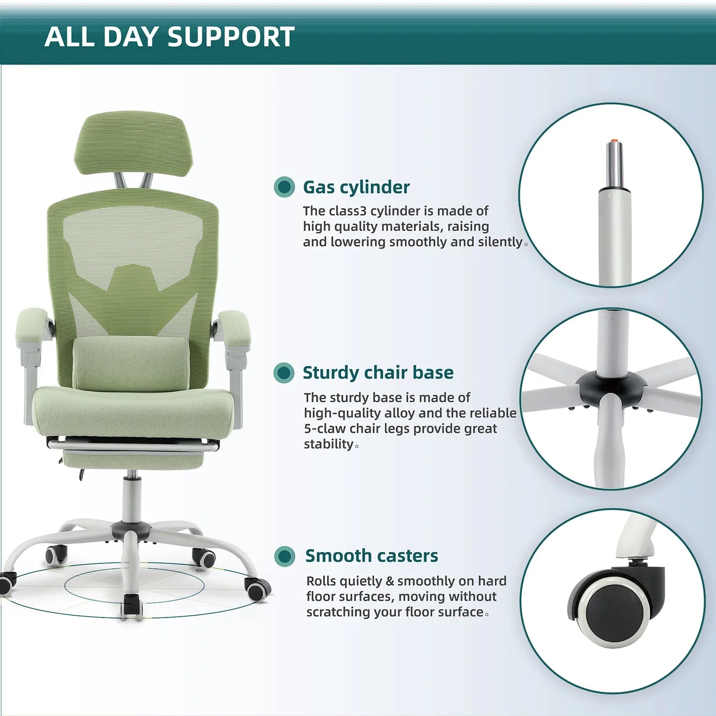 JHK Ergonomic High-Back Gaming Chair