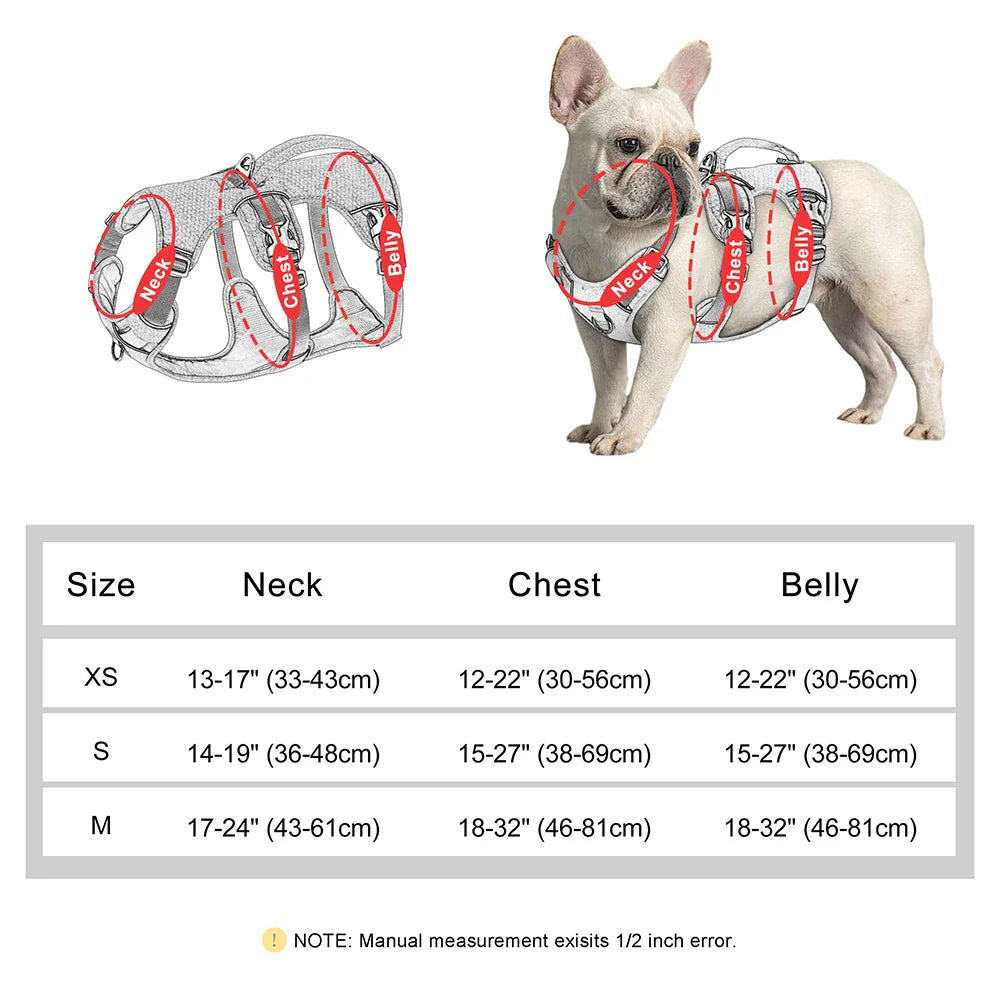 Escape-Proof Reflective Dog Harness