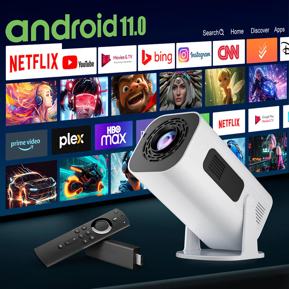 Salange P330W Mini Smart Projector