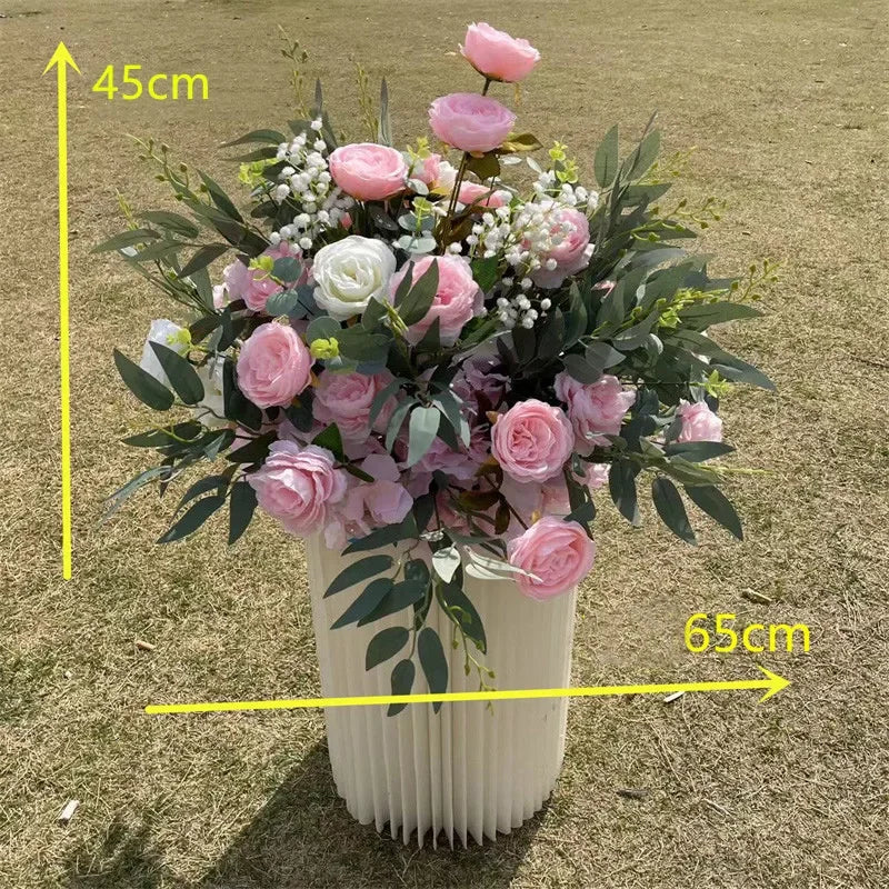 Floor Road Lead Flower Decor