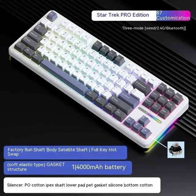 AULA F87Pro Mechanical Gaming Keyboard