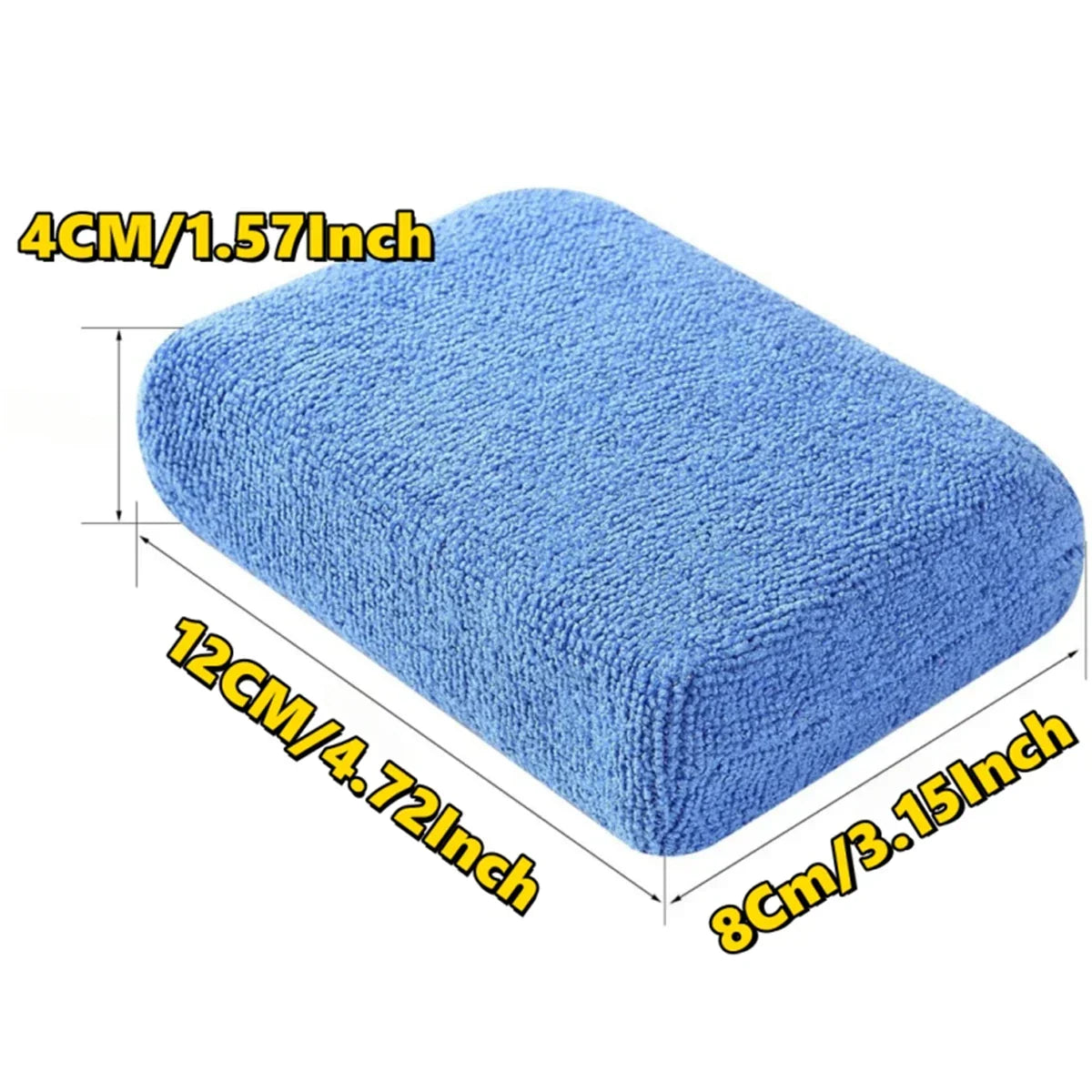 8PCS Microfibre Car Wax Pads