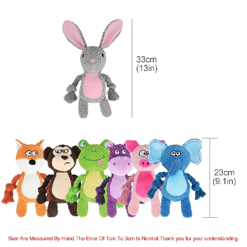 Cute Rope Animal Dog Toy