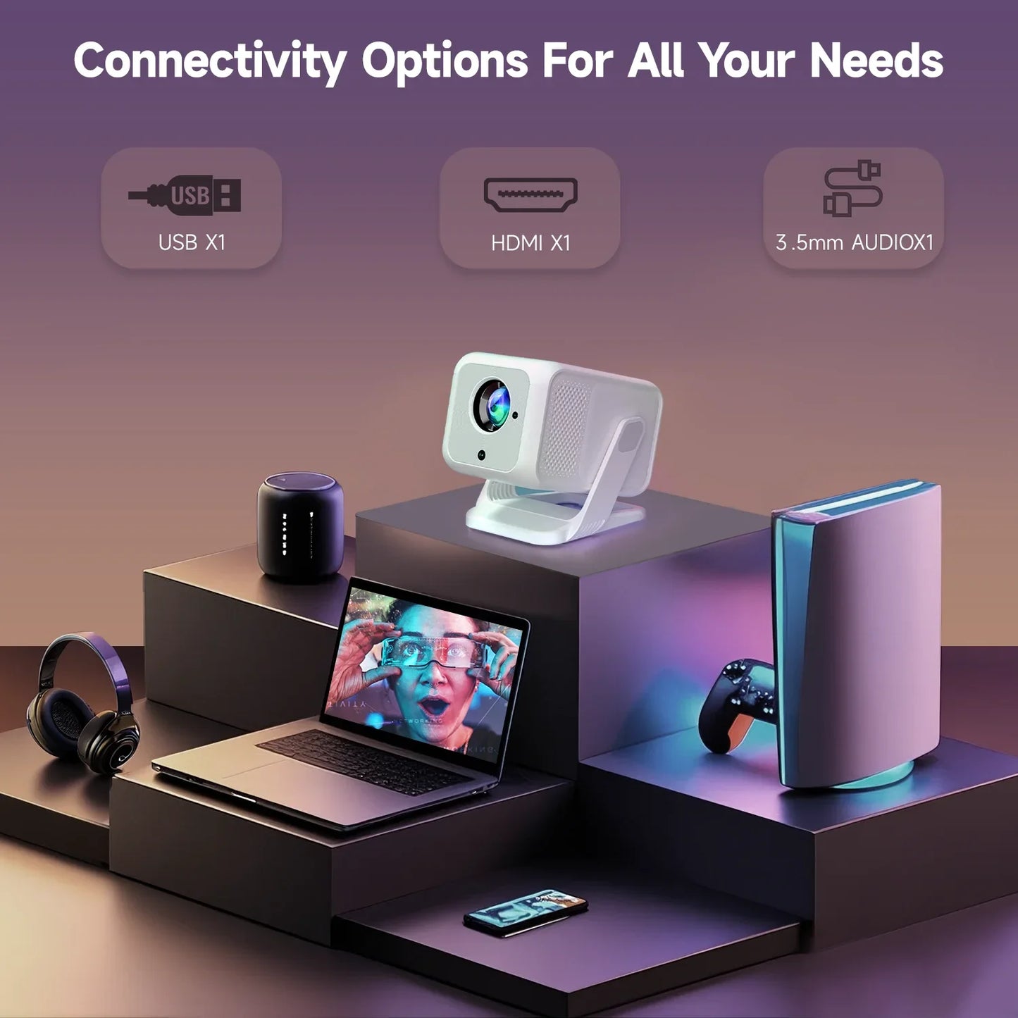 Magcubic HY310X Auto Focus Projector