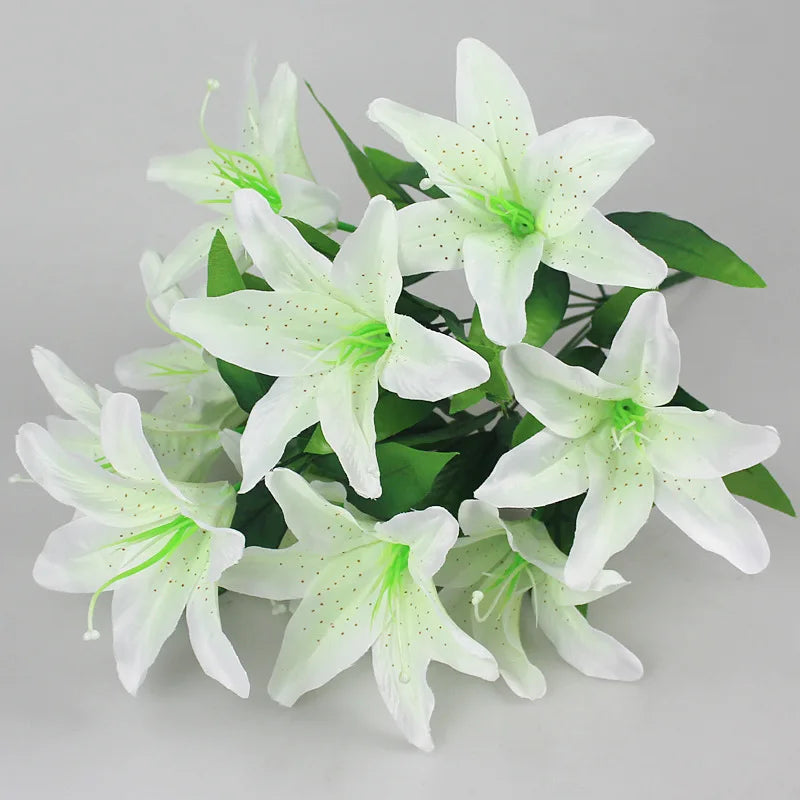 Multicolor Artificial Lily Bouquet
