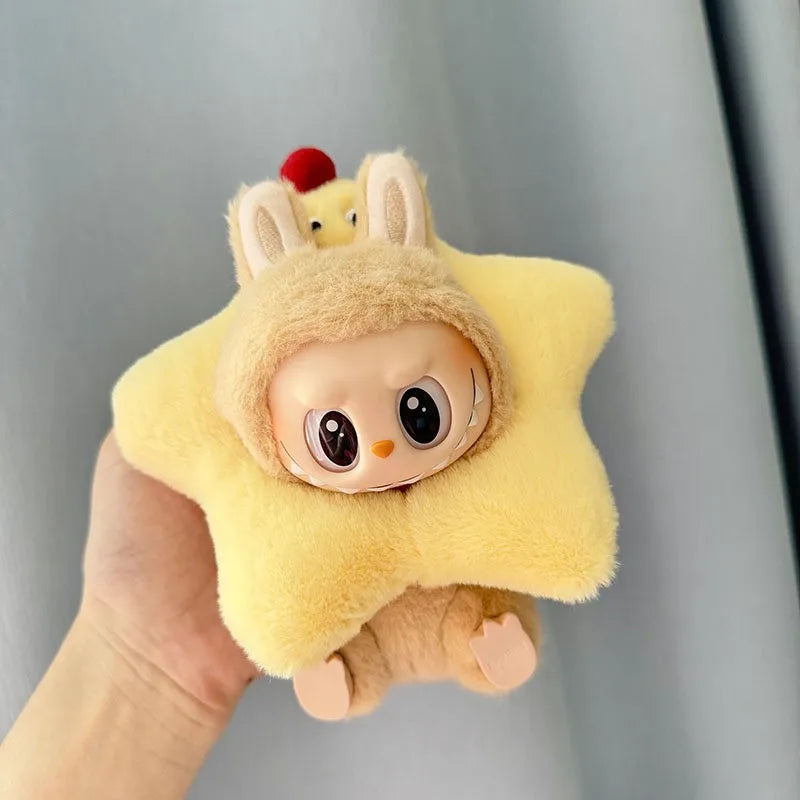 Labubu Winter Plush Outfit Set