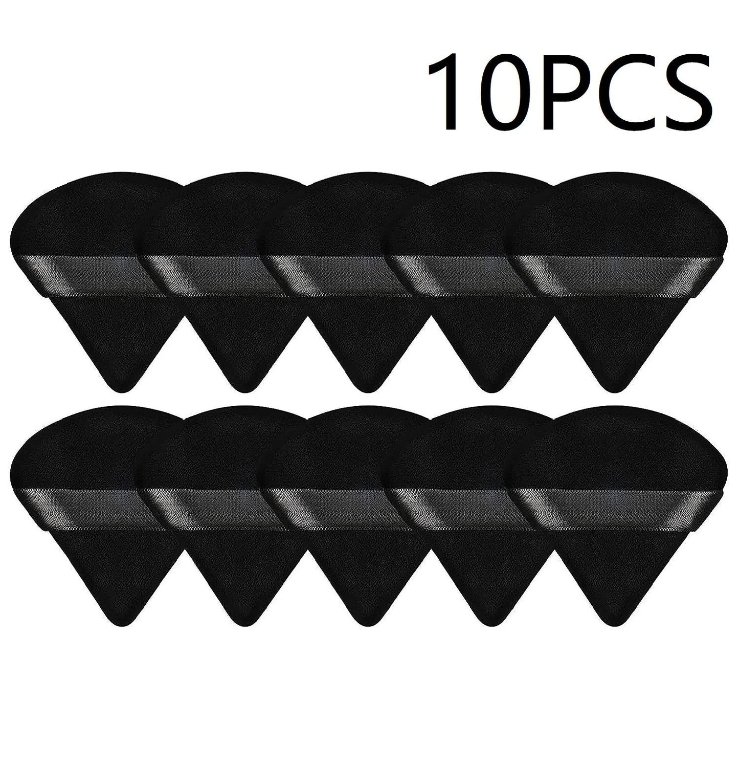 10PCS Triangle Makeup Sponge Set
