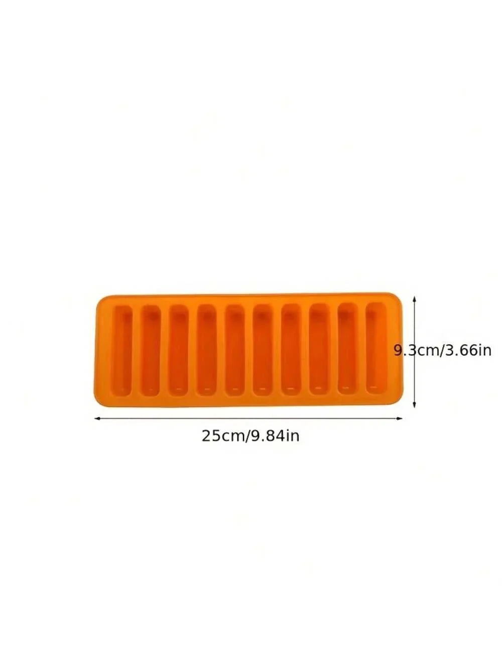 10-Cavity Silicone Ice Cube Tray