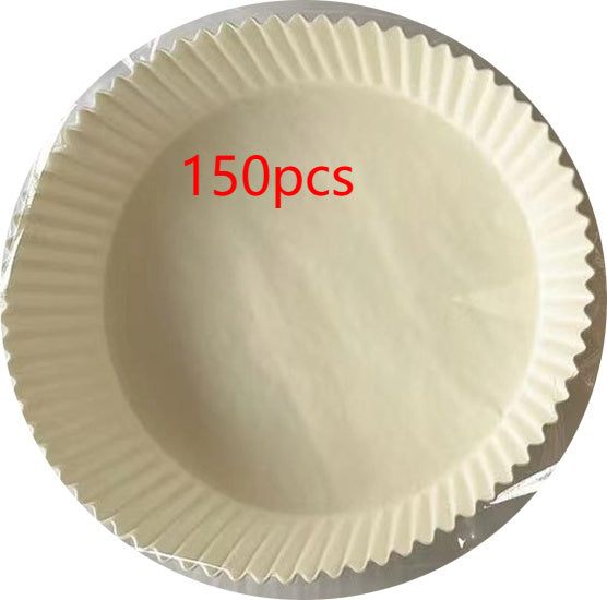 "Air Fryer Disposable Paper Liners – Non-Stick, Oil-Proof Baking Sheets for Airfryer, Steamer, Oven, and BBQ – Round Parchment Trays for Easy Cleanup"