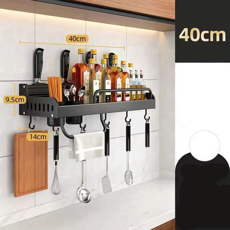 Kitchen Seasoning Shelf Wall – Convenient and Space-Saving Storage for Your Spices