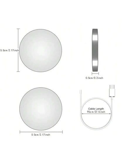 15W Magnetic Wireless Charger for iPhone 16/15/14/13/12 Pro Max