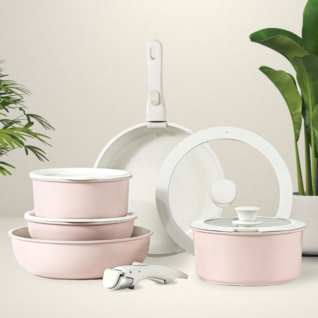 Premium Cookware Set – Durable & Nonstick Pots and Pans for Every Kitchen