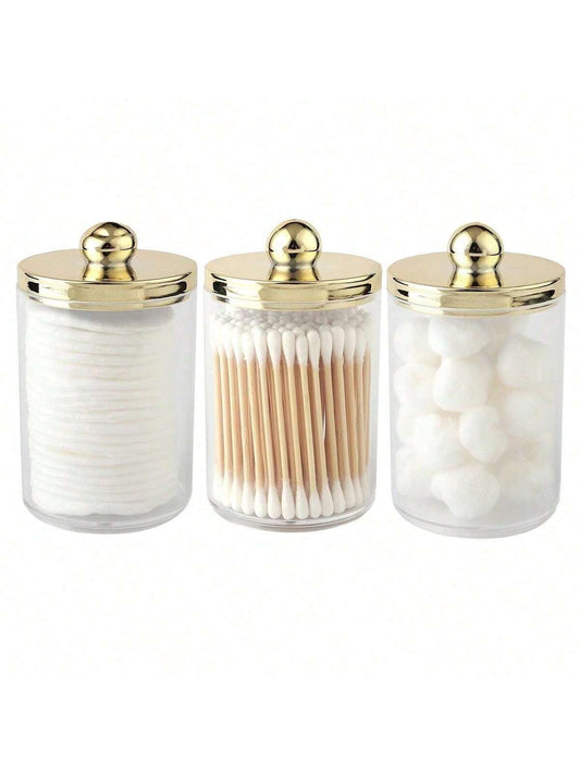 Clear Qtip Storage Organizer