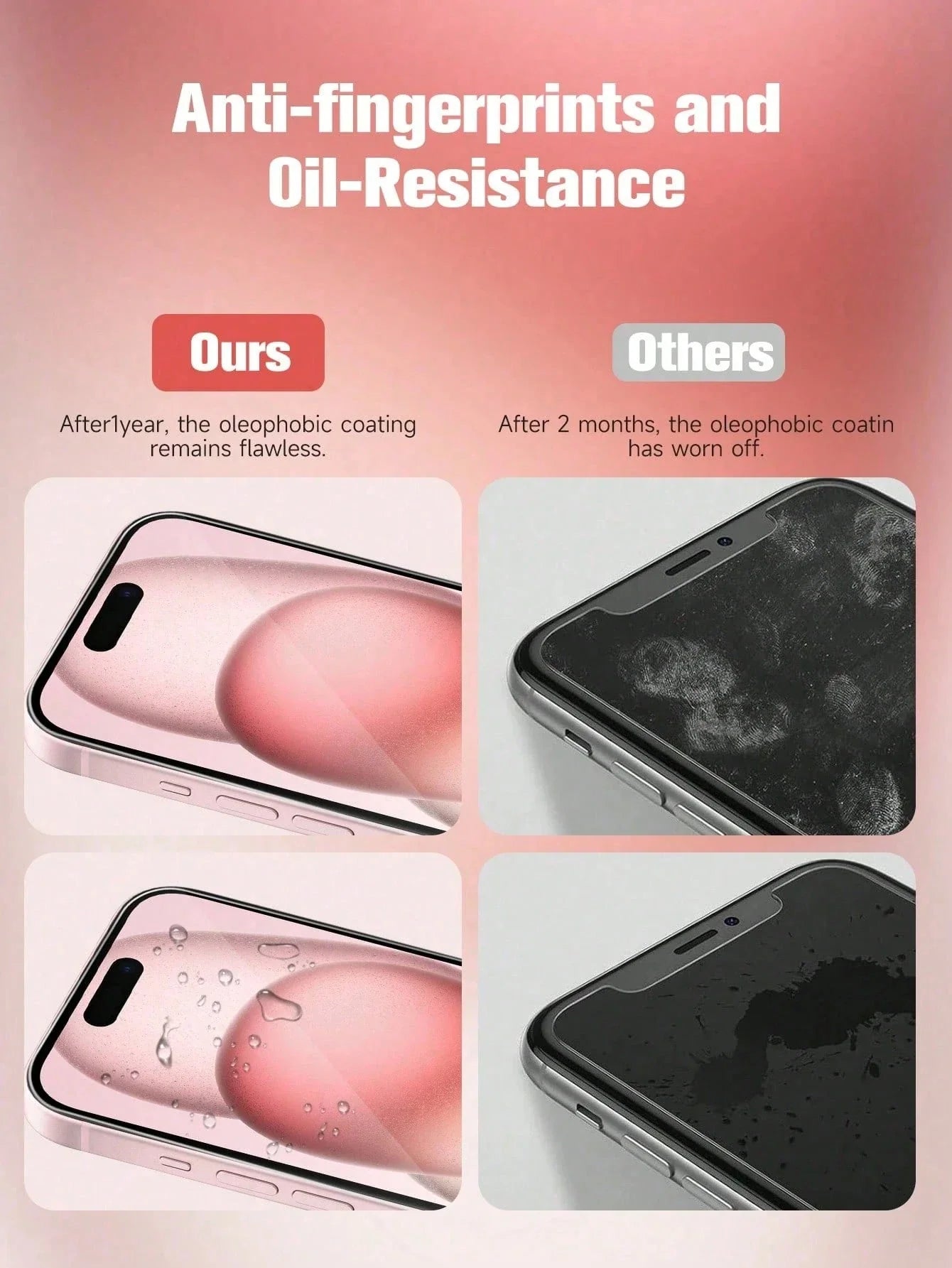 3-Pack iPhone Screen Protector