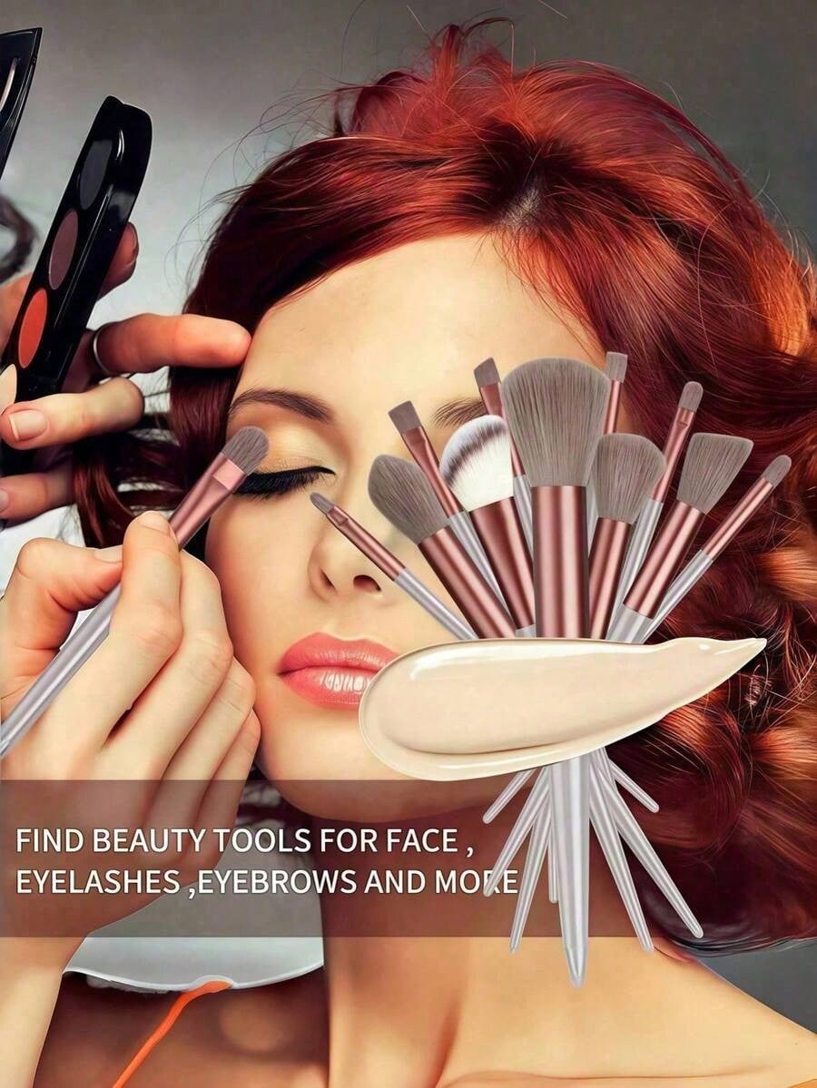 3-Piece Makeup Brush Set