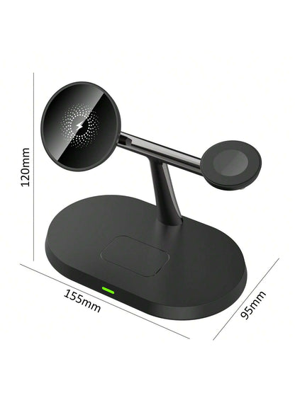 3-in-1 Magnetic Wireless Charger