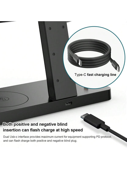 4-in-1 Magnetic Wireless Charger