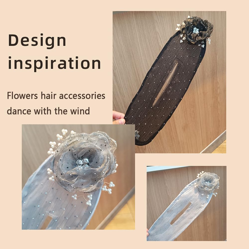 2025 New Hair Accessories for Women Ball Hair Clip,Deft Bun Twister and Curler for Long Hair,Lazy Updo Maker,Easy Fast Snap Roll Hair Tool (2pcs)