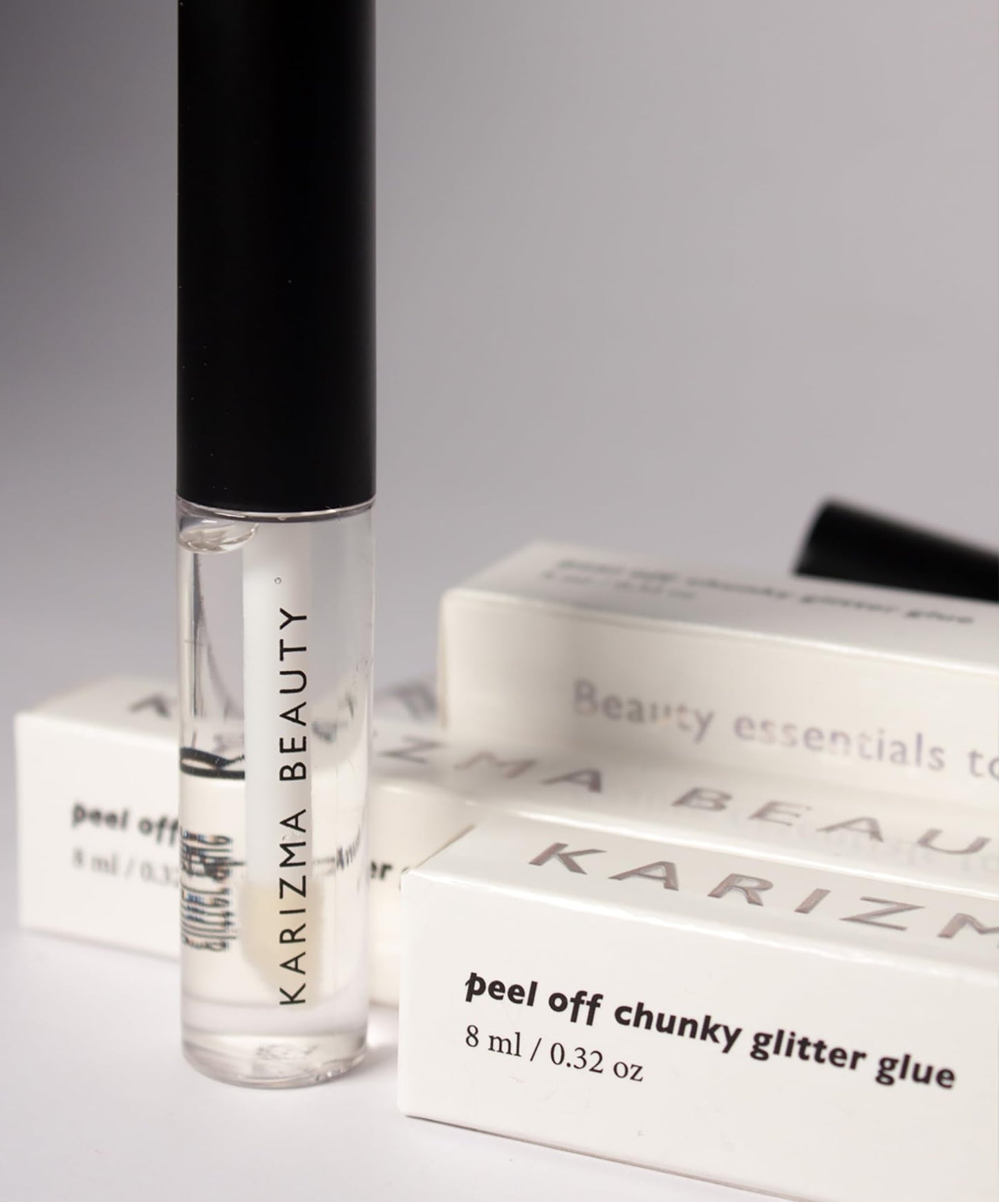 Cosmetic Glitter Glue, The Original Peel Off Formula. KARIZMA Beauty. Face Chunky Glitter Glue Adhesive Body Cosmetic Makeup Glitter Primer