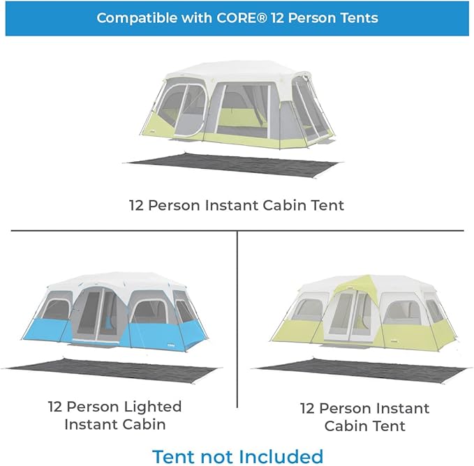 CORE Outdoor Tent Footprints | Perfect Tarp Camping Accessories